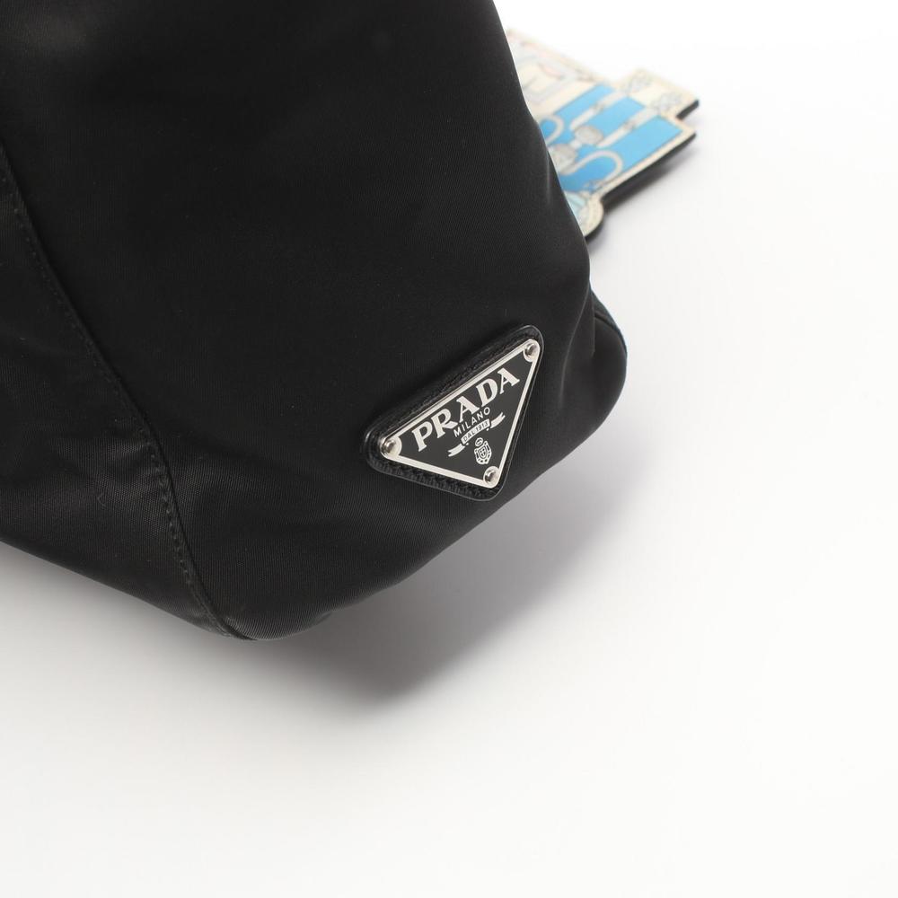 Prada Nylon Bag Black Patch Tote Comic - image 5